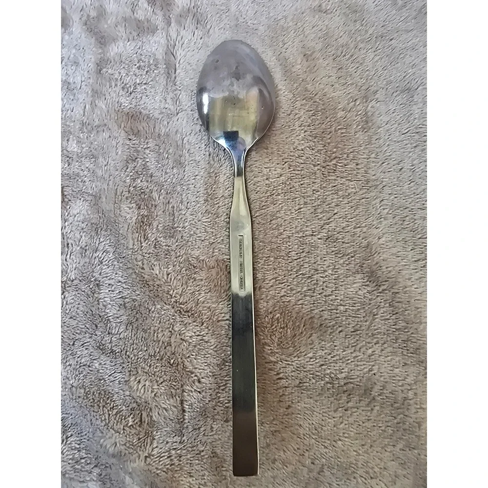 Vintage Stainless Steel Ecko Santiago Floral Embossed Spoon Flatware